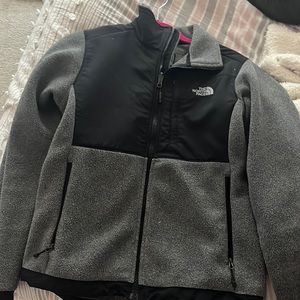 Gray/Black Northface Jacket XS